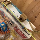 1963 Remco Big Caesar Roman Boat Toy Playset - Parts Display Restore As-is