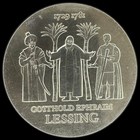 1979 A Gotthold Ephraim Lessing 20 Mark Ms 20 9g  50 Silver Km 74