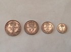 - Great Britain 1908 Edward Vii Silver Maundy Set Choice Uncirculated