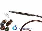 Extra Long Life Super Uni Thermocouple Nickel Plated Slim Jim Body 900mm Long