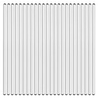Glass Stirring Rod 12 Inch Length Stir Stick With Both Ends Round 24 Pcs pk
