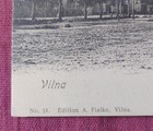 Postcard Wilna Vilnius In Lithuania La Place Cathedrale Catholique