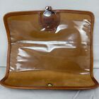 Orvis Galco Travel Map Road Atlas Leather Case With Magnifying Glass Made In Usa