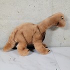 Vintage 1980 Dakin Brown Brontosaurus Dinosaur Prehistoric Pets Stuffed Plush