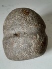Antique Indian Native American Artifact Stone Large Hammer Head Full Groove 