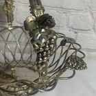 Vintage Godinger Silver Plated 12  Fruit Basket Breadbasket