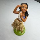 Vintage 5    Original Hawaii Hula Girl Dashboard Nodder Dancer Signed