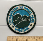 Vintage Shenandoah National Park Skyline Drive Virginia Va Round Souvenir Patch
