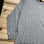 Vintage Polo Sport Spellout Crest Grey Long Sleeve Shirt - Mens Size Xl