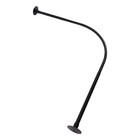 Shower Curtain Rail L Shape No Drilling Shower Rail Corner Telescopic Rod Usa