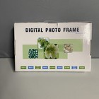 7  Digital Photo Frame Lcd Display Clock Calendar Video Usb Tested And Works