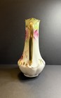Antique Austrian Hand Painted Porcelain Ewer Pitcher Roses Gold Gilt Vienna E  C