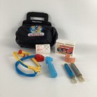 Fisher Price Doctor Bag Nurse Kit Medical Tools Pretend Play Vintage 1987 80s