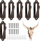 6 Pack European Style Mount Skull Hanger Deer Skull Hangers Euro Wall Mount B   
