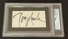 Tony Hawk Psa dna Signed Cut Signature 3x5 Autographed Slabbed Skateboarding