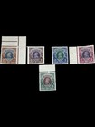 Bahrain Kgvi 1938-41 India Overprint High Values 1r-15r Mint Set