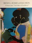 The Lamp Brown Vs  Board Of Education Romare Bearden 1990 Art Print Poster 35x21