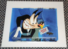 The New Adventures Of Mighty Mouse Production Cel On Production Background 1979
