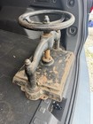 Cast Iron Victorian 19th Century Book Binding Press Working Antique