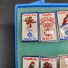 Sarajevo 1984 Winter Games Campbell s Soup Kids 6 Pin Olympics Mascot Set Vtg