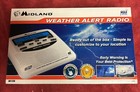 Midland Weather Alert Radio All Hazard Noaa Wr120b Led Digital Display New