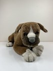 Vintage 1988 Avanti Applause Boxer Dog Stuffed Animal Plush 21  Realistic Dog