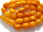 Islamic Prayer Rosary 33 Beads Baltic Genuine Amber Stone tasbih Misbaha Kahrama