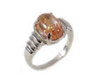 19thc Antique 4  ct  Imperial Topaz   Ring  Ancient Roman God Apollo Jupiter Gem