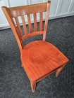 Wooden Restaurant Chairs  50  In Great Condition 