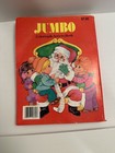 Vntg Jumbo Christmas Coloring activity Book  1988  Like New