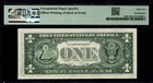 1977  1 Beautiful Offset Printing Error Pmg Gem Unc 65 Epq Federal Reserve Note 