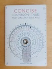 Vintage Japan Concise Circular Slide Rule Ctcs-552 With Instruction Manual
