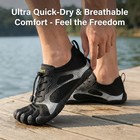     39 New Barefoot Magic Claw Five Toe Finger Shoes For Men  multi-purpose Black