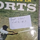 Great Moments In Sports Magazine September 1961 Willie Mays Baseball Mlb Vintage