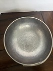 Robert Lee Morris Rlm Home Nautilus Hammered Aluminum 12    Bowl Vtg