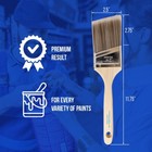 48pk 2 5 angle House Wall trim Paint Brush Set Home Exterior Or Interior Brushes