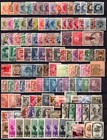 Belgium 1849-1960 Collection Of 350 Stamps Used And Mint