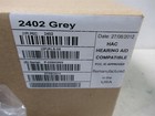 Avaya 2402 Grey Office Telephone Unit W  Original Box Handset And Accessories 
