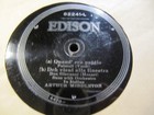 1920 French Odette Le Fontenay Max Bloch Rigoletto Quartet Edison Diamond 82241