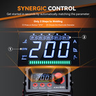 2026 Arccaptain Stick Welder Large Led Display 200a Arc lift Tig Welding Machine