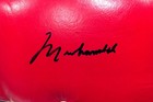 1996 Muhammad Ali Autographed Real Leather Boxing Gloves--nm mint--detailed Coa