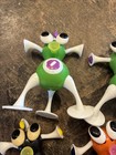 Lot Of 7 2006 Mcdonalds Zizzle Iz Tripod Robot Happy Meal Action Figure Toy