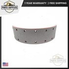 1308 Set Of 4 Brake Lining 15  X 4  For Eaton Front Brake Shoe Semi-truck