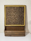 Mcm Vtg Hanging Portugue Cork Message Board Deco Home Office Decor  Mail Frame