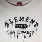 Element Skateboards Graffiti Men s White And Black Graphic Tee Shirt Size Xxl