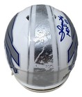 Thurman Thomas Signed Buffalo Bills Rivalries Mini Speed Helmet Hof 07 Bas