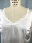 Velrose Women   s New Nwot Camisole Size 42 Extra Large Xl White Nylon Tank Modest
