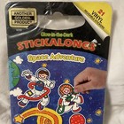 A Golden Books Sticker Book Stickalongs  Space Adventures  Glow In Dark Vintage