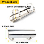 Universal Chrome Exhaust Muffler Pipe Heat Shield Cover Heel Guard Motorcycle