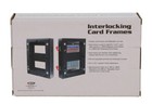 Interlocking Card Frames - Black  6 Pack  - Bcw Display Sports And Tgc Cards